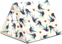 Y-DSIWX Guinea Pig Hideout House Bed, Burger Donut Hot Dog Pizza Flat Food Pattern Rabbit Cave, Squirrel Chinchilla Hamster Hedgehog Nest Cage -Pet Care Center 51FW 7mZ23L. AC