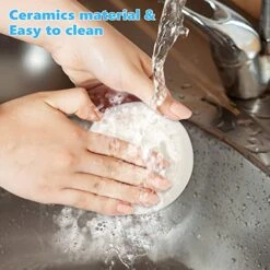 POPETPOP Squirrel Food 3pcs Hamster Drinking Water Feeder Ceramics Pet Dispenser Automatic Waterer Feeder Cage Food Bowl For Hedgehog Chinchilla Ferret Guinea Pig Rabbit Gerbil Rabbit Food -Pet Care Center 51FoZ9vBsyL