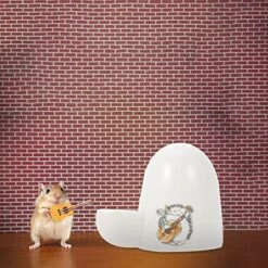 NOGRAX Bird Accessories Hamster Water Feeder Automatic Pet Waterer Feeder Ceramic Small Animal Bowl Pet For Hamster Hedgehog Chinchilla Guinea Pig Hamster Accessories Feeder -Pet Care Center 51GNe5Wd5hL