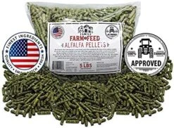 FAMILY FARM AND FEED | Alfalfa Hay Food | Small Pet | Young And Adult | Pellets | 5 Pounds -Pet Care Center 51HT2E2RyL. AC