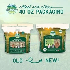 Oxbow Animal Health Meadow Hay - All Natural Hay For Rabbits, Guinea Pigs, Chinchillas, Hamsters & Gerbils - 40 Oz. -Pet Care Center 51IcK1m7oAL