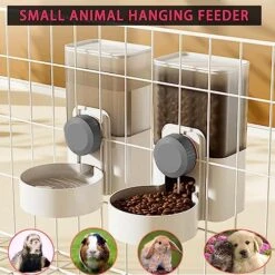 34oz Rabbit Food Bowl For Cage Food Dispenser Hanging Auto Cat Feeder Ferret Cage Accessories Rabbit Supplies For Bunny Kitten Puppy 12 34oz Rabbit Food Bowl For Cage Food Dispenser Hanging Auto Cat Feeder Ferret Cage Accessories Rabbit Supplies For Bunny Kitten Puppy -Pet Care Center 51KbBn7Hj3L