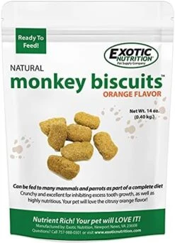 Monkey Biscuits (Standard, 9 Lb.) - Healthy & Crunchy Biscuit Treat For Prairie Dogs, Parrots, Squirrels, Sugar Gliders, Hamsters, Rats, Rodents, Amazons, Macaws, Cockatoos, Birds & Other Small Pets -Pet Care Center 51P4Rtda4AS. AC