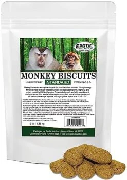 Monkey Biscuits (Standard, 9 Lb.) - Healthy & Crunchy Biscuit Treat For Prairie Dogs, Parrots, Squirrels, Sugar Gliders, Hamsters, Rats, Rodents, Amazons, Macaws, Cockatoos, Birds & Other Small Pets -Pet Care Center 51PTqLXqiL. AC