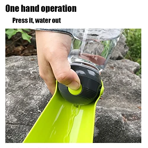AYENCI Cat Automatic Water, Portable Dog Water Bottle Foldable Pet Feeder Dispenser Water Bottle Outdoor Travel Drinking Pet Dog Drink Bowls Dogs Supplies (Color : Green) 5 AYENCI Cat Automatic Water, Portable Dog Water Bottle Foldable Pet Feeder Dispenser Water Bottle Outdoor Travel Drinking Pet Dog Drink Bowls Dogs Supplies (Color : Green) - Image 3