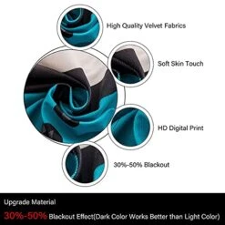 Ferret Curtains Just For Girl Loves Ferret 84"X63" Abstract Flower Guinea Pig Curtains & Drapes For Kids Child Lovely Cavy Blackout Curtains Boho Floral Window Treatments Cute Animal Bedroom Decor -Pet Care Center 51RuYDmKFlL