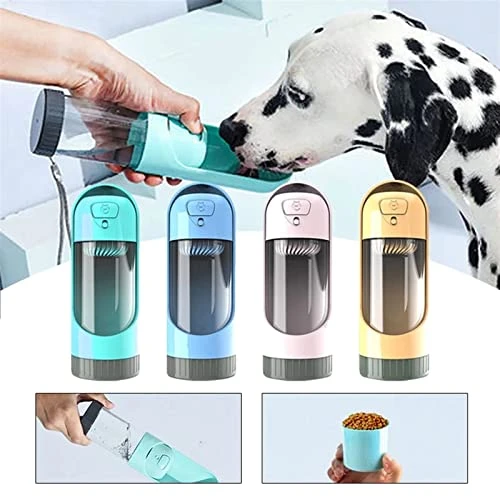 AYENCI Cat Automatic Water, Summer Portable Pet Dog Water Bottle 300ml Drinking Bowl For Large Dogs Water Dispenser With Drinking Feeder Outdoor Bottle (Color : Green) 4 AYENCI Cat Automatic Water, Summer Portable Pet Dog Water Bottle 300ml Drinking Bowl For Large Dogs Water Dispenser With Drinking Feeder Outdoor Bottle (Color : Green) - Image 2