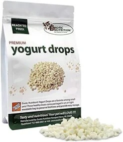 Yogurt Drops (3 Lb.) - All Natural Healthy Yogurt Treat - For Sugar Gliders, Prairie Dogs, Monkeys, Squirrels, Guinea Pigs, Rabbits, Chinchillas, Rats, Marmosets, Degus & Other Small Pets -Pet Care Center 51WKsBx4DZL. AC