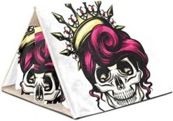 Y-DSIWX Guinea Pig Hideout House Bed, Burger Donut Hot Dog Pizza Flat Food Pattern Rabbit Cave, Squirrel Chinchilla Hamster Hedgehog Nest Cage -Pet Care Center 51Wmt5GEU2L. AC