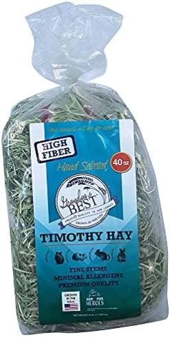 Grandpa's Best Timothy Hay Mini Bale, 10 Lbs (Packaging May Vary),Brown -Pet Care Center 51Y9eU8kV2L. AC
