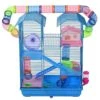 ACQUIRE 5 Tiers Hamster Cage Animal Travel Habitat With Accessories Included