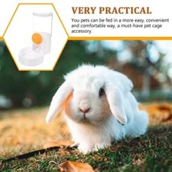 Ipetboom Cat Food Dispenser Guinea Pig Food Bowl Rabbit Water Bowl， 1 Pc Rabbit Drinking Water Rabbit Water Dispenser Hanging Water Dispenser For Small Animals Cat Waterer Ferret Food -Pet Care Center 51aoJM9P58L