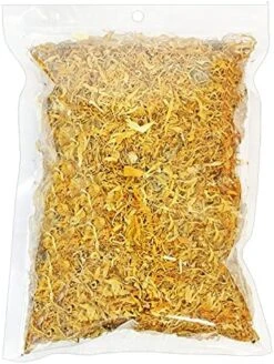 Calendula Flower Treat (4 Oz.) - Healthy Natural Dried Flower Herbivore Treat - Chinchillas, Guinea Pigs, Rabbits, Prairie Dogs, Degus, Hamsters, Rats, Squirrels, Sugar Gliders & Other Small Pets -Pet Care Center 51c8DLNARvS. AC