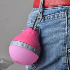 AACARB Cat Water Dispenser, Portable Dog Water Bottle Outdoor Travel Pet Water Dispenser For Dogs Cats Silicone Puppy Dog Drink Bowls Pet Supplies (Size : Blue, Color : 400ml) -Pet Care Center 51eoK7CZXlL