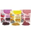 Exotic Nutrition Flower Treat 3 Pack - Healthy Assortment - Hibiscus, Calendula, Rose - For Squirrels, Guinea Pigs, Rabbits, Chinchillas, Prairie Dogs, Degus, Hamster, Gerbils, & Other Herbivores -Pet Care Center 51fT7hHd6IL