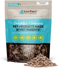 Raw Paws Freeze Dried Raw Ferret Food, Beef 16-oz - Made In USA - Premium, Grain Free Ferret Diet For Small, Adult, Senior & Baby Ferrets - Also Use As Natural Ferret Treats For Rewarding & Training -Pet Care Center 51giL2LmH3L. AC