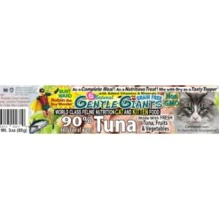 Gentle Giants Tuna Wet Cat Food, 3 Oz., Case Of 24, 24 X 3 OZ 13 Gentle Giants Tuna Wet Cat Food, 3 Oz., Case Of 24, 24 X 3 OZ -Pet Care Center 51hKgTLMNfL