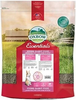 Oxbow Essentials Young Rabbit Food - All Natural Rabbit Pellets - 10 Lb. -Pet Care Center 51joIRshH L. AC