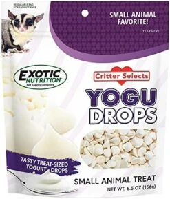 Yogurt Drops (3 Lb.) - All Natural Healthy Yogurt Treat - For Sugar Gliders, Prairie Dogs, Monkeys, Squirrels, Guinea Pigs, Rabbits, Chinchillas, Rats, Marmosets, Degus & Other Small Pets -Pet Care Center 51nQL9jWqeL. AC
