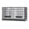 Chicken Coop Large, Metal Outdoor Bunny Rabbit Hutch, Hen Coop Poultry Cage With Removable Tray Easy Cleaning, Garden Backyard Pet House