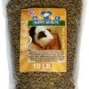 Happy Hearts Total Blend Alfalfa Based Guinea Pig Food Pellets Fortified With Vitamin C (10 Pounds) -Pet Care Center 51z5AVUvJ0L