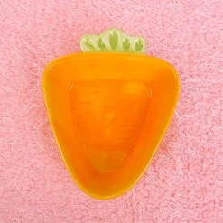 Rabbit Food Bowl - Ceramic Bunny Guinea Pig Hay Feeder Food Dish Water Bowl Chew Resistant Food Bowls Water Feeder For Rabbits, Guinea Pigs, Chinchilla, Ferrets (Big Carrot) -Pet Care Center 51zQt9ClJmS