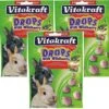 Vitakraft Wild Berry Drops For Rabbits - 3 Pack -Pet Care Center 61b4DapmraL