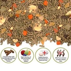 Glider Complete - Healthy High Protein Nutritionally Complete Staple Diet Sugar Glider Food (2 Lb) -Pet Care Center 61jr2fIaKmL